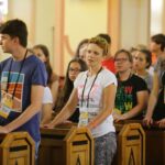 29.06.2016. W miejscowości Leńcze koło Krakowa mieszka 350 pielgrzymów z diecezji kieleckiej / Wojciech Habdas / Radio Kielce