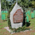 30.07.2016. Cisy zasadzone w Parku Miłosierdzia przy Sanktuarium świętego Jana Pawła II / Wojciech Habdas / Radio Kielce