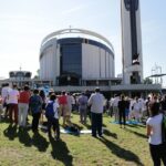 30.07.2016. Pielgrzymi w Łagiewnikach / Wojciech Habdas / Radio Kielce