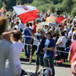 30.07.2016. Pielgrzymi w Łagiewnikach / Wojciech Habdas / Radio Kielce