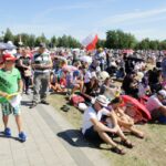 30.07.2016. Sanktuarium świętego Jana Pawła II. Podczas mszy świętej dla duchowieństwa sprawowanej przez papieża Franciszka / Wojciech Habdas / Radio Kielce