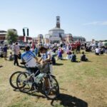 30.07.2016. Sanktuarium świętego Jana Pawła II. Podczas mszy świętej dla duchowieństwa sprawowanej przez papieża Franciszka / Wojciech Habdas / Radio Kielce