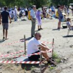 30.07.2016. Sanktuarium świętego Jana Pawła II. Podczas mszy świętej dla duchowieństwa sprawowanej przez papieża Franciszka / Wojciech Habdas / Radio Kielce