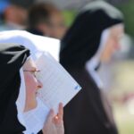 30.07.2016. Sanktuarium świętego Jana Pawła II. Podczas mszy świętej dla duchowieństwa sprawowanej przez papieża Franciszka / Wojciech Habdas / Radio Kielce