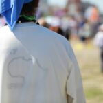 30.07.2016. Sanktuarium świętego Jana Pawła II. Podczas mszy świętej dla duchowieństwa sprawowanej przez papieża Franciszka / Wojciech Habdas / Radio Kielce