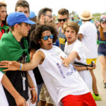 30.07.2016. Modlitewne czuwanie uczestników Światowych Dni Młodzieży w Brzegach z udziałem papieża Franciszka / Wojciech Habdas / Radio Kielce