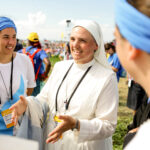 30.07.2016. Modlitewne czuwanie uczestników Światowych Dni Młodzieży w Brzegach z udziałem papieża Franciszka / Wojciech Habdas / Radio Kielce