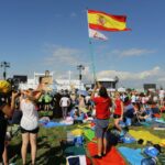 30.07.2016. Brzegi. Miejsce, gdzie młodzież spotka się na czuwaniu z papieżem / Wojciech Habdas / Radio Kielce