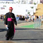 30.07.2016. Brzegi. Miejsce, gdzie młodzież spotka się na czuwaniu z papieżem / Wojciech Habdas / Radio Kielce