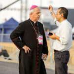 30.07.2016. Modlitewne czuwanie uczestników Światowych Dni Młodzieży w Brzegach z udziałem papieża Franciszka / Wojciech Habdas / Radio Kielce