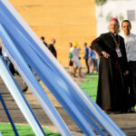 30.07.2016. Modlitewne czuwanie uczestników Światowych Dni Młodzieży w Brzegach z udziałem papieża Franciszka / Wojciech Habdas / Radio Kielce