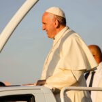 30.07.2016. Modlitewne czuwanie uczestników Światowych Dni Młodzieży w Brzegach z udziałem papieża Franciszka / Wojciech Habdas / Radio Kielce