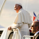 30.07.2016. Modlitewne czuwanie uczestników Światowych Dni Młodzieży w Brzegach z udziałem papieża Franciszka / Wojciech Habdas / Radio Kielce