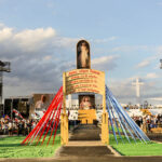 30.07.2016. Modlitewne czuwanie uczestników Światowych Dni Młodzieży w Brzegach z udziałem papieża Franciszka / Wojciech Habdas / Radio Kielce