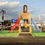 30.07.2016. Modlitewne czuwanie uczestników Światowych Dni Młodzieży w Brzegach z udziałem papieża Franciszka / Wojciech Habdas / Radio Kielce