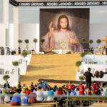 30.07.2016. Modlitewne czuwanie uczestników Światowych Dni Młodzieży w Brzegach z udziałem papieża Franciszka / Wojciech Habdas / Radio Kielce