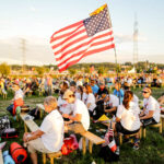 30.07.2016. Modlitewne czuwanie uczestników Światowych Dni Młodzieży w Brzegach z udziałem papieża Franciszka / Wojciech Habdas / Radio Kielce