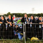 30.07.2016. Modlitewne czuwanie uczestników Światowych Dni Młodzieży w Brzegach z udziałem papieża Franciszka / Wojciech Habdas / Radio Kielce