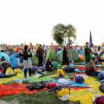 30.07.2016. Modlitewne czuwanie uczestników Światowych Dni Młodzieży w Brzegach z udziałem papieża Franciszka / Wojciech Habdas / Radio Kielce