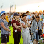 30.07.2016. Modlitewne czuwanie uczestników Światowych Dni Młodzieży w Brzegach z udziałem papieża Franciszka / Wojciech Habdas / Radio Kielce