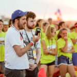 30.07.2016. Modlitewne czuwanie uczestników Światowych Dni Młodzieży w Brzegach z udziałem papieża Franciszka / Wojciech Habdas / Radio Kielce