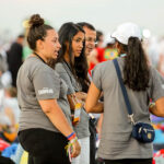 30.07.2016. Modlitewne czuwanie uczestników Światowych Dni Młodzieży w Brzegach z udziałem papieża Franciszka / Wojciech Habdas / Radio Kielce