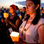 30.07.2016. Modlitewne czuwanie uczestników Światowych Dni Młodzieży w Brzegach z udziałem papieża Franciszka / Wojciech Habdas / Radio Kielce