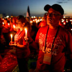 30.07.2016. Modlitewne czuwanie uczestników Światowych Dni Młodzieży w Brzegach z udziałem papieża Franciszka / Wojciech Habdas / Radio Kielce