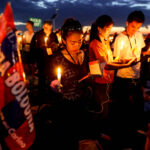 30.07.2016. Modlitewne czuwanie uczestników Światowych Dni Młodzieży w Brzegach z udziałem papieża Franciszka / Wojciech Habdas / Radio Kielce