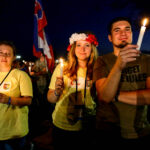 30.07.2016. Modlitewne czuwanie uczestników Światowych Dni Młodzieży w Brzegach z udziałem papieża Franciszka / Wojciech Habdas / Radio Kielce