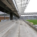 2.6.2016 Kielce. Remont na Kolporter Arenie. / Wojciech Habdas / Radio Kielce