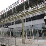 2.6.2016 Kielce. Remont na Kolporter Arenie. / Wojciech Habdas / Radio Kielce