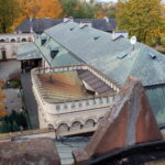 26.10.2015 Kielce. Widok  z Baszty dużej w Pałacyku Zielińskiego. / Agnieszka Kucharska