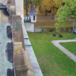 26.10.2015 Kielce. Widok  z Baszty dużej w Pałacyku Zielińskiego. / Agnieszka Kucharska