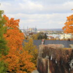 26.10.2015 Kielce. Widok  z Baszty dużej w Pałacyku Zielińskiego. / Agnieszka Kucharska