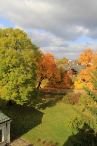 26.10.2015 Kielce. Widok z Baszty dużej w Pałacyku Zielińskiego. / Agnieszka Kucharska