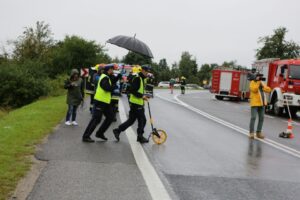 Wypadek na górze Raszówka (10 sierpnia 2016 r.) / Wojciech Habdas / Radio Kielce