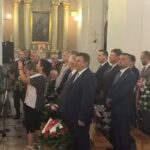 Ostrowiec upamiętnił 72. rocznicę wybuchu Powstania Warszawskiego (1 sierpnia 2016 r.) / Kalina Łabuz - Bębas / Radio Kielce