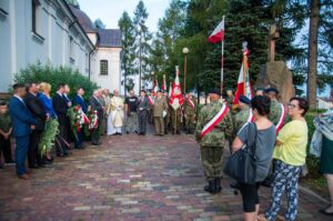 Ostrowiec upamiętnił 72. rocznicę wybuchu Powstania Warszawskiego (1 sierpnia 2016 r.) / Kalina Łabuz - Bębas / Radio Kielce