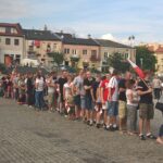 Ostrowiec upamiętnił 72. rocznicę wybuchu Powstania Warszawskiego (1 sierpnia 2016 r.) / Kalina Łabuz - Bębas / Radio Kielce