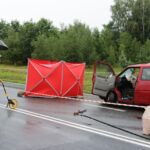 Wypadek na górze Raszówka (10 sierpnia 2016 r.) / Wojciech Habdas / Radio Kielce