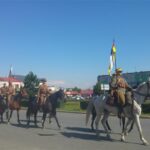 09.08.2016 "Kadrówka" wkroczyła do Jędrzejowa / Ewa Pociejowska-Gawęda / Radio Kielce