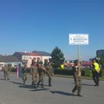 09.08.2016 "Kadrówka" wkroczyła do Jędrzejowa / Ewa Pociejowska-Gawęda / Radio Kielce