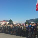 09.08.2016 "Kadrówka" wkroczyła do Jędrzejowa / Ewa Pociejowska-Gawęda / Radio Kielce