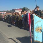 09.08.2016 "Kadrówka" wkroczyła do Jędrzejowa / Ewa Pociejowska-Gawęda / Radio Kielce