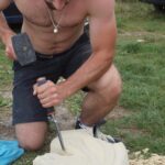 Czwarty plener rzeźbiarski w Pińczowie (26 sierpnia 2016) / Kamil Włosowicz / Radio Kielce