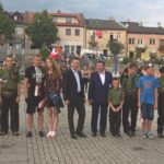 Ostrowiec upamiętnił 72. rocznicę wybuchu Powstania Warszawskiego (1 sierpnia 2016 r.) / Kalina Łabuz - Bębas / Radio Kielce