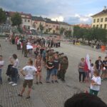 Ostrowiec upamiętnił 72. rocznicę wybuchu Powstania Warszawskiego (1 sierpnia 2016 r.) / Kalina Łabuz - Bębas / Radio Kielce