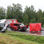 Wypadek na górze Raszówka (10 sierpnia 2016 r.) / Wojciech Habdas / Radio Kielce