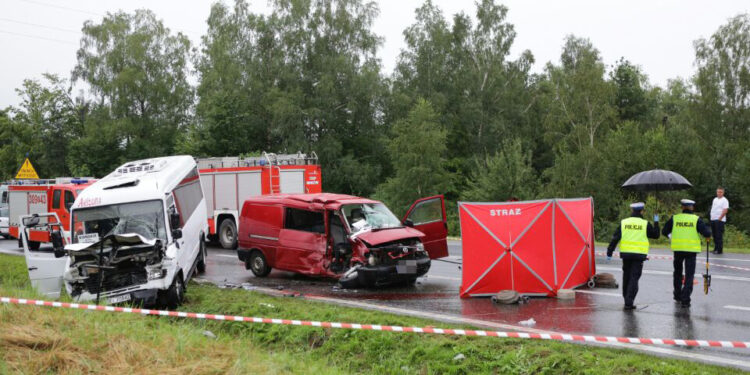 Wypadek na górze Raszówka (10 sierpnia 2016 r.) / Wojciech Habdas / Radio Kielce